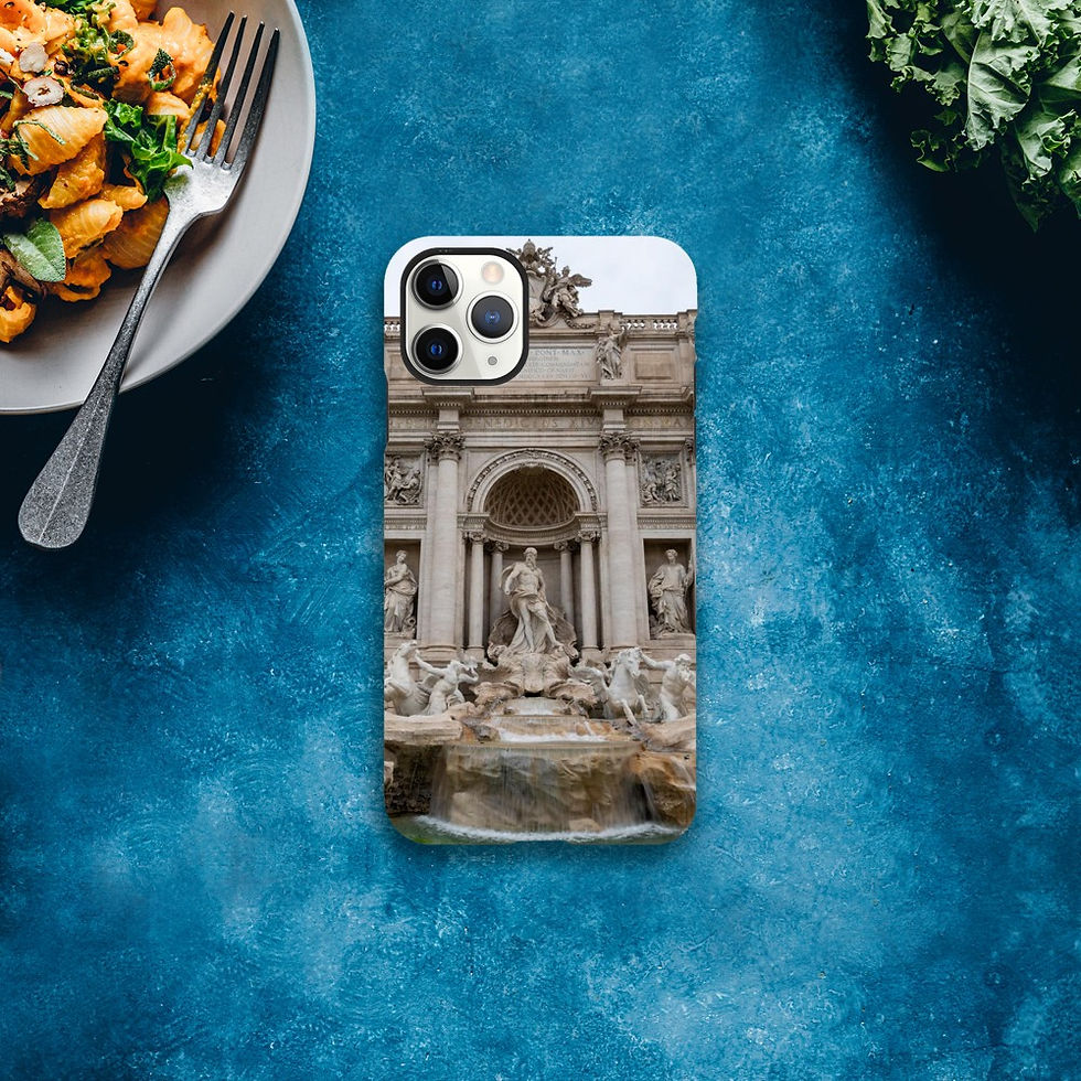Thumbnail: Trevi Fountain iPhone Tough case