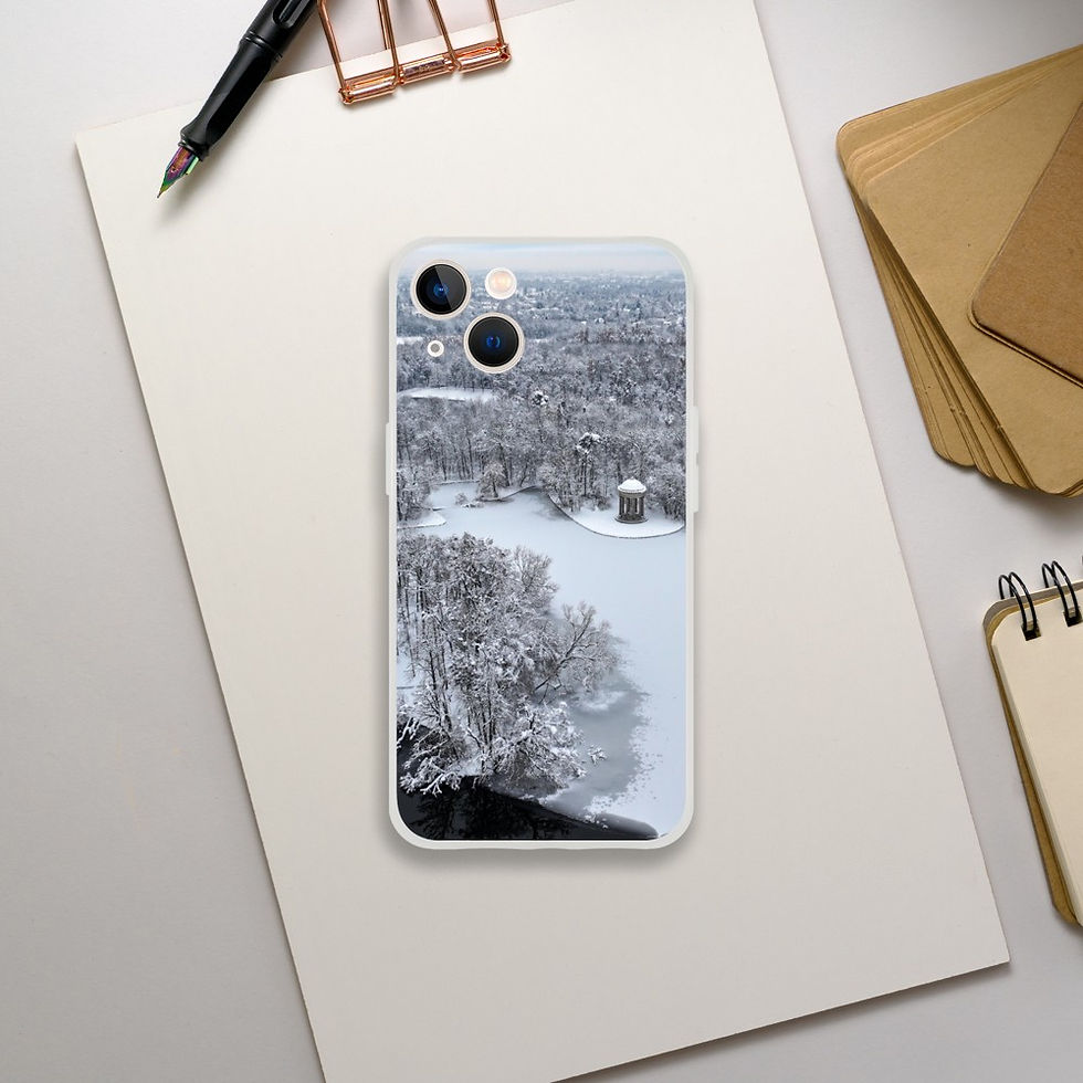 Thumbnail: Snowy Munich iPhone Flexi case