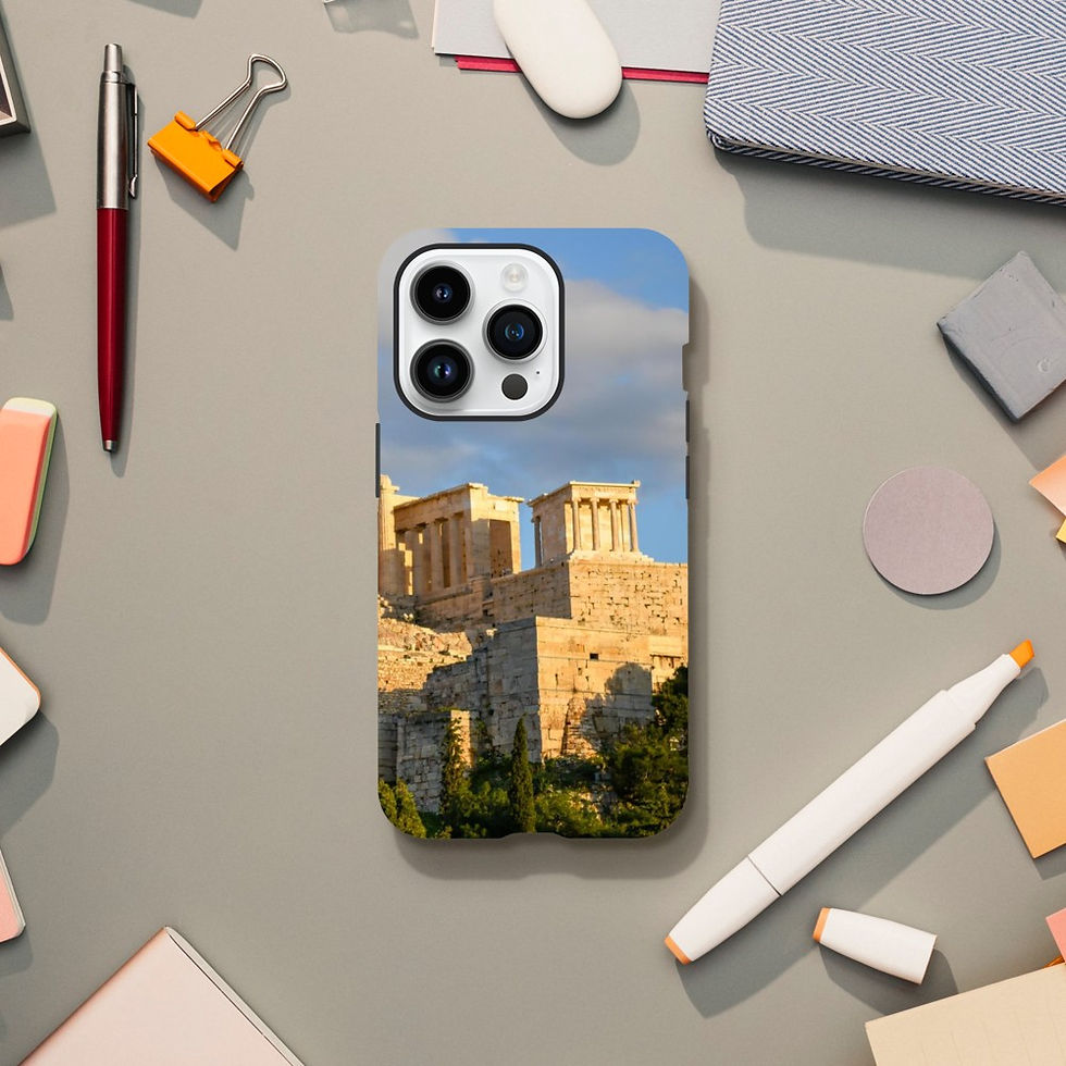 Thumbnail: Acropolis of Athens iPhone Tough case