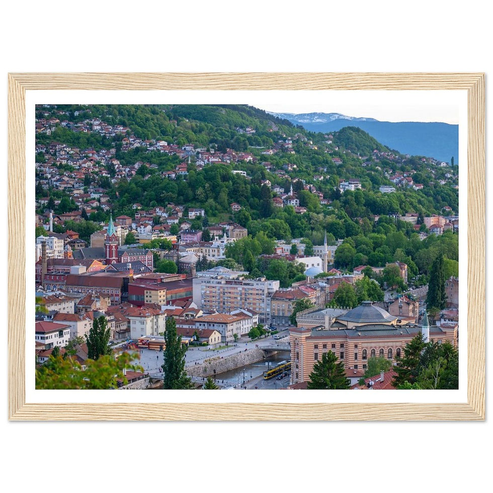 Thumbnail: Sarajevo Wall Art, Bosnia Travel Photography