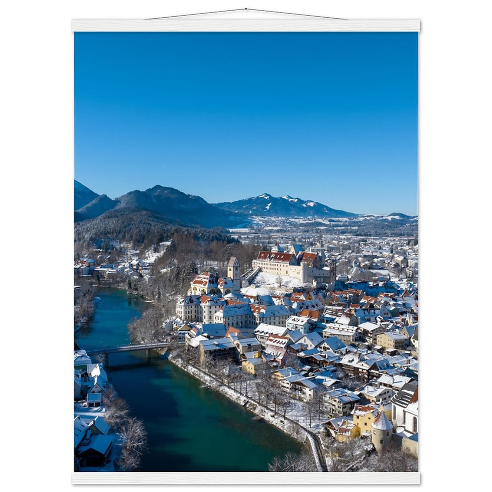 Thumbnail: Füssen Poster with Hanger