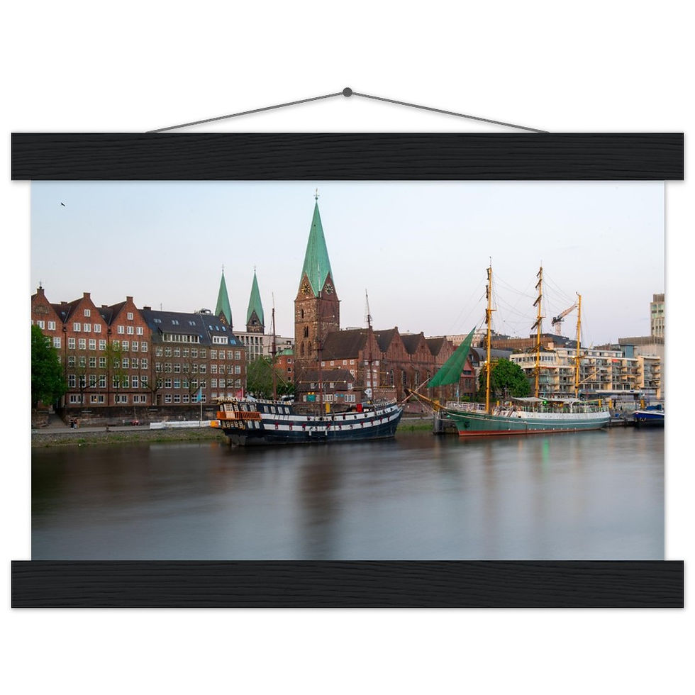 Thumbnail: Bremen Horizontal Poster with Hanger