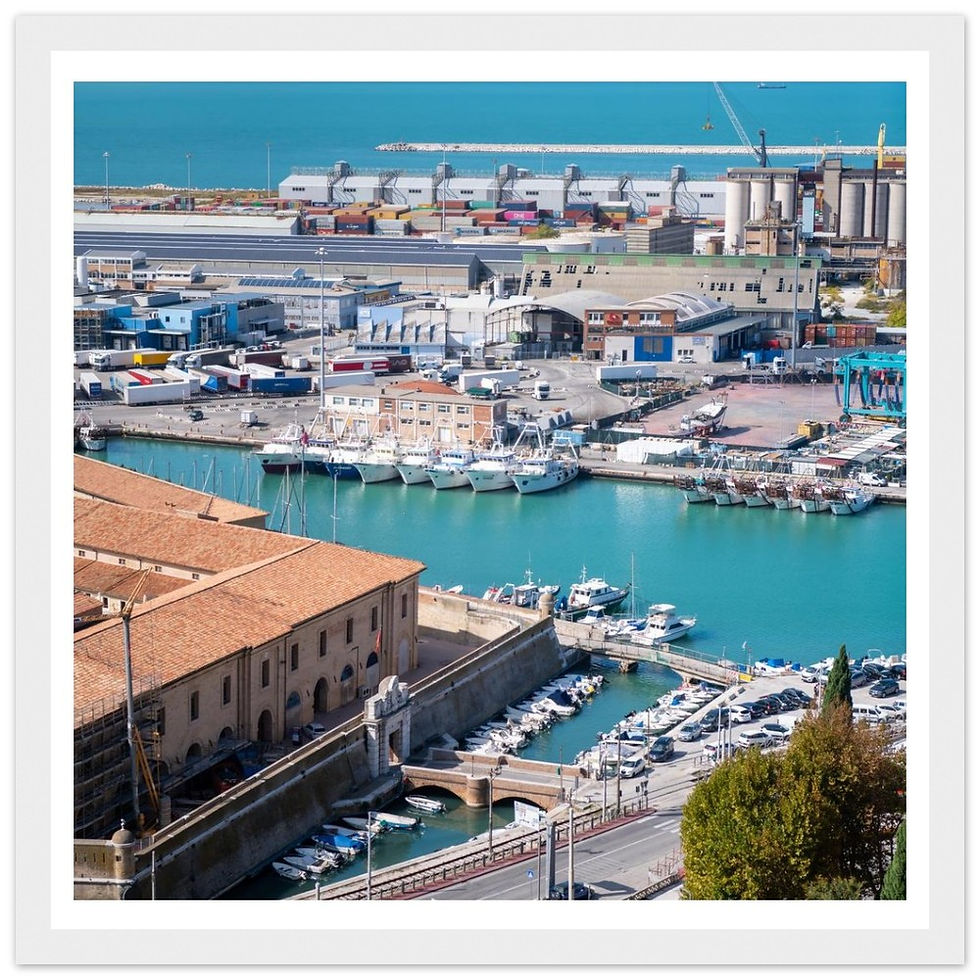 Thumbnail: Ancona Wall Art, Italy Travel Photography
