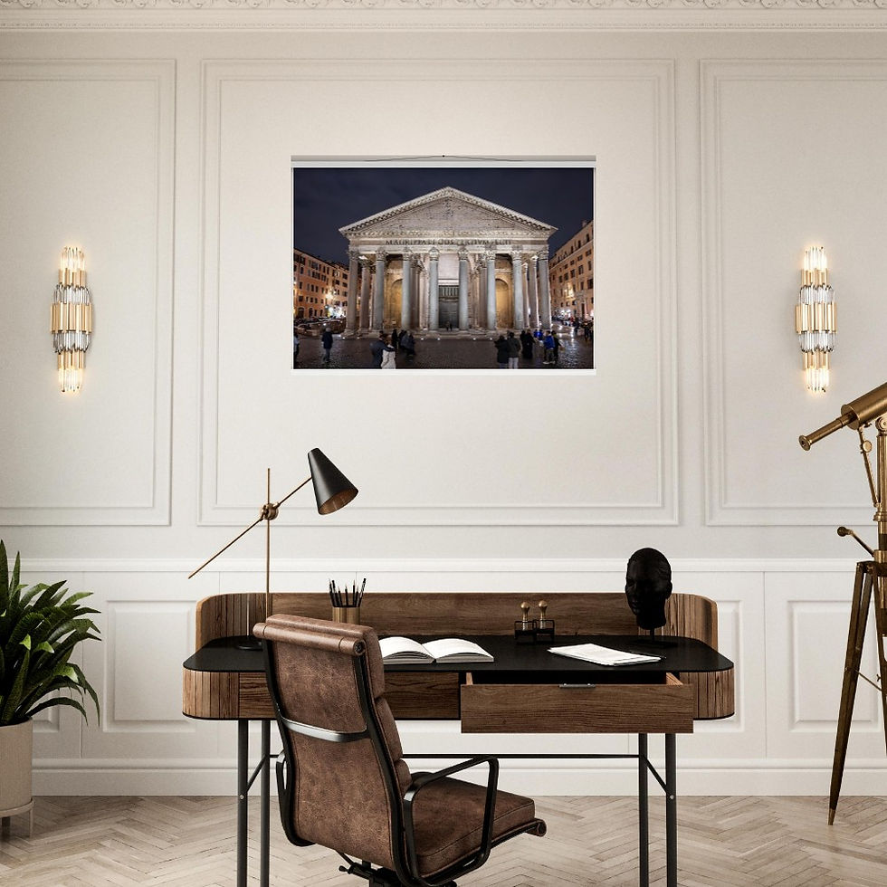 Thumbnail: Pantheon Horizontal Poster with Hanger