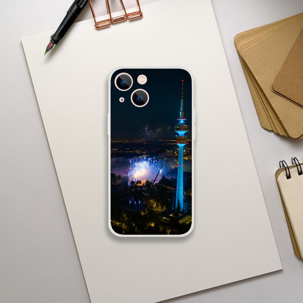 Thumbnail: Munich Fireworks iPhone Flexi case