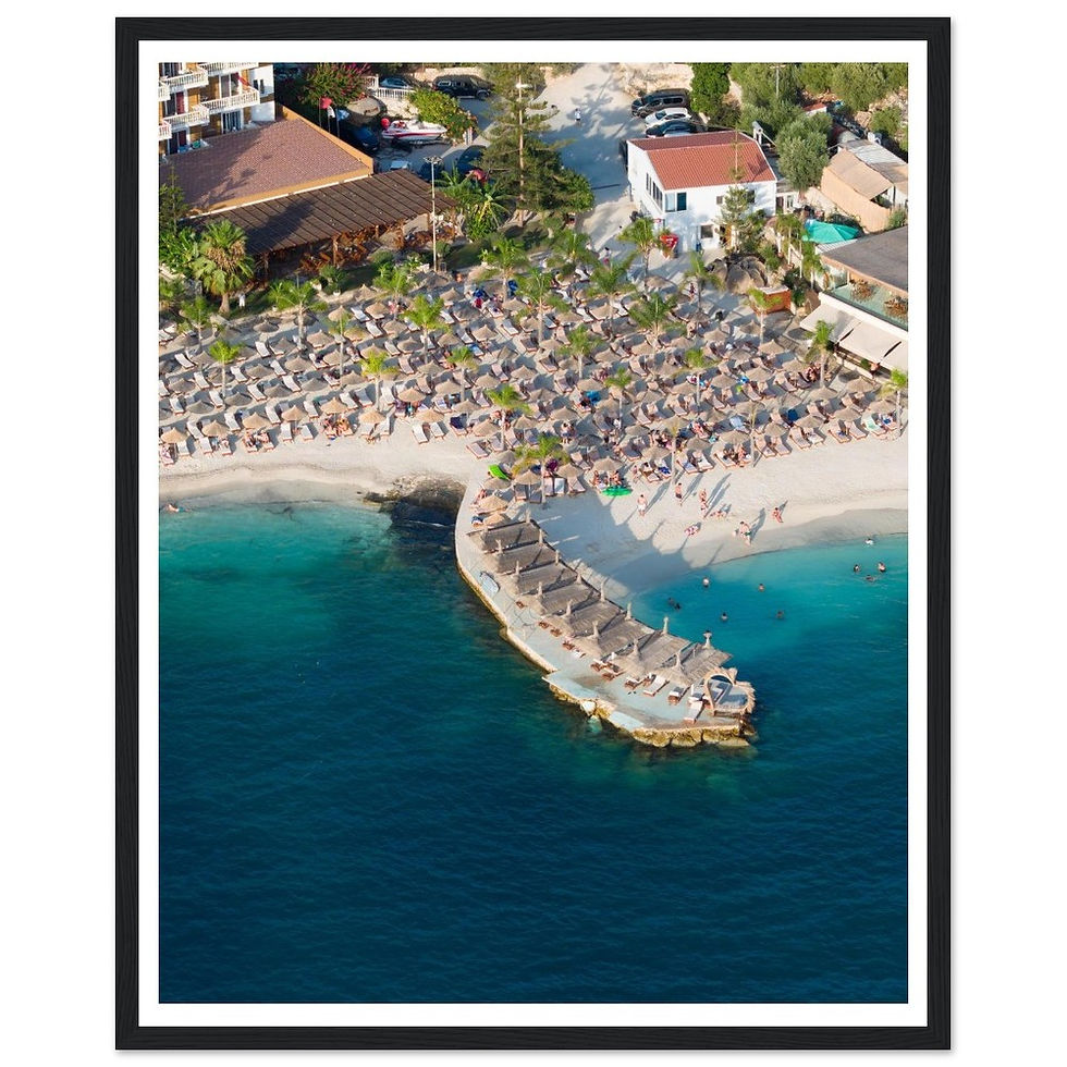 Thumbnail: Saranda Wall Art, Albania Travel Photography