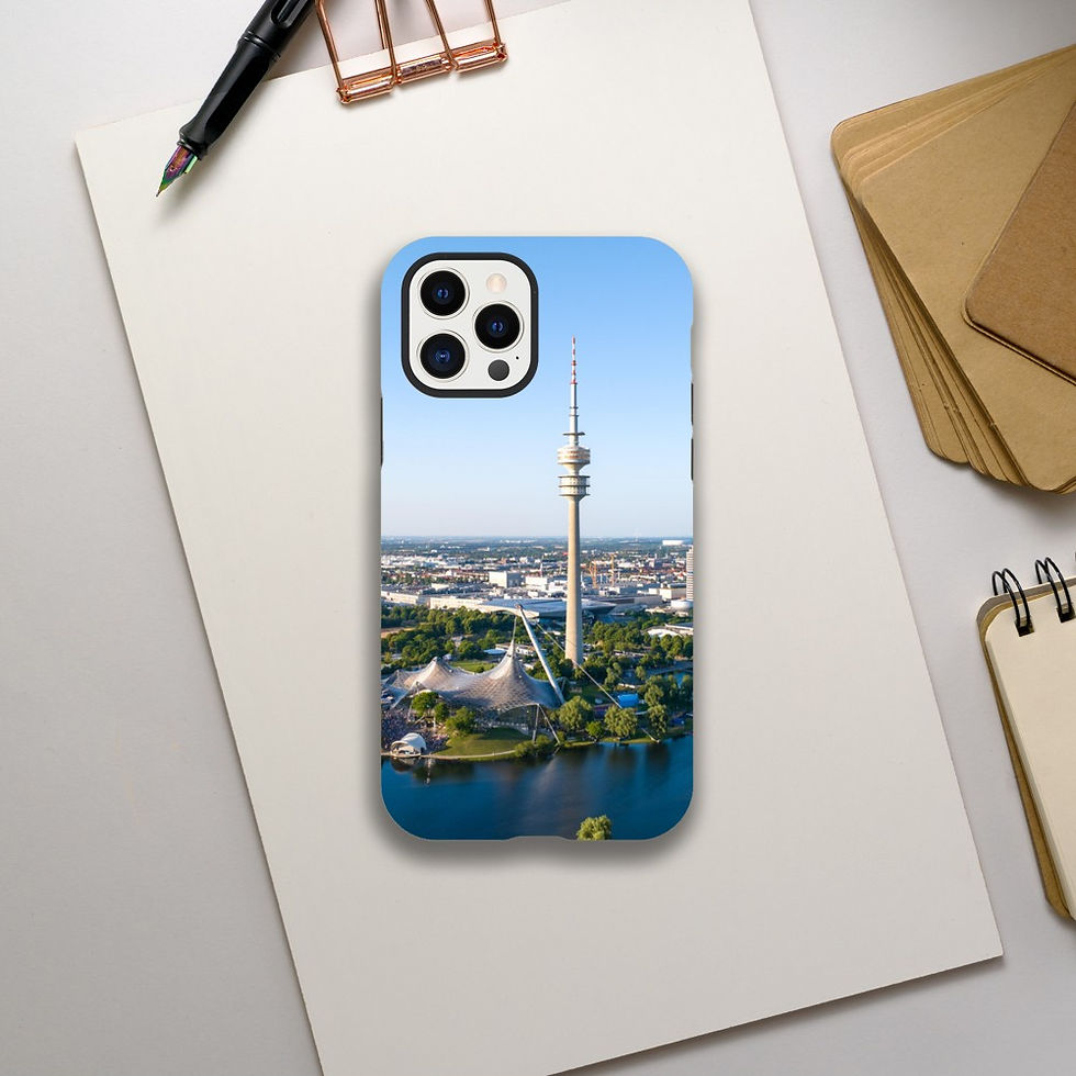 Thumbnail: Munich Olympia Park iPhone Tough case