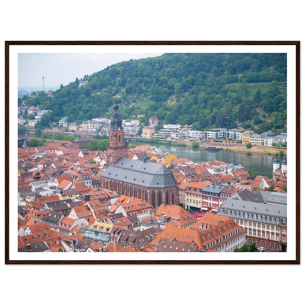 Thumbnail: Heidelberg Wall Art, Germany Travel Photography
