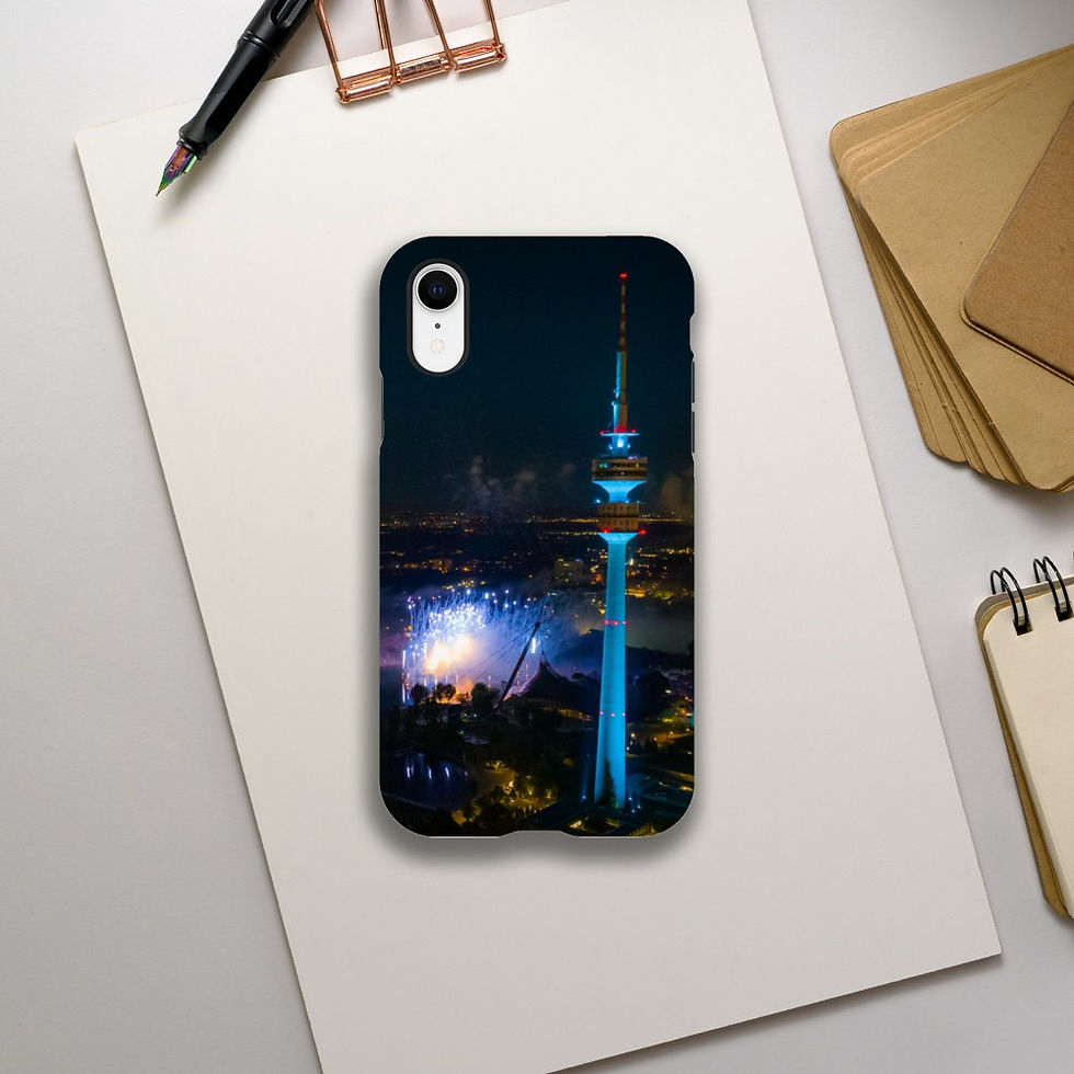 Thumbnail: Munich Fireworks iPhone Tough case