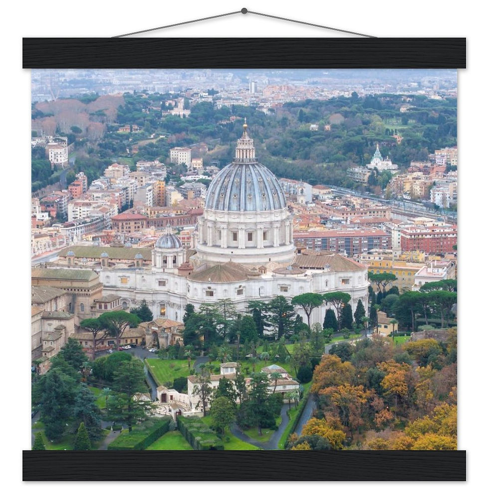 Thumbnail: Vatican City Horizontal Poster with Hanger