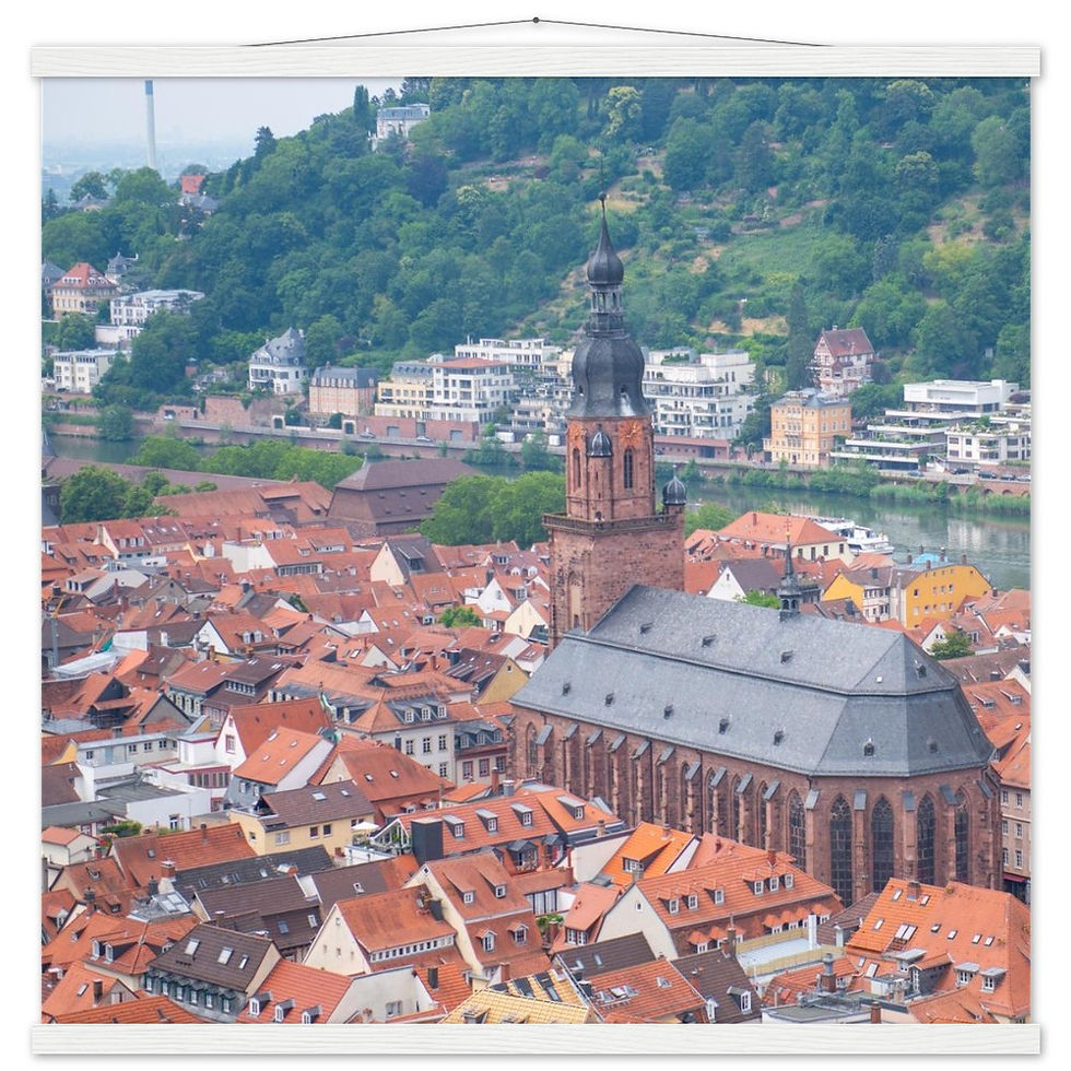 Thumbnail: Heidelberg Poster with Hanger