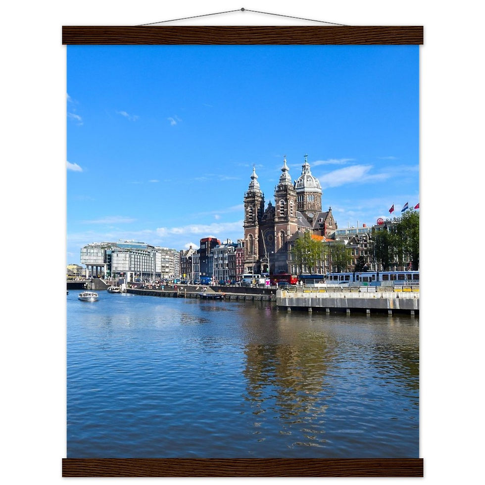 Thumbnail: Amsterdam Poster with Hanger