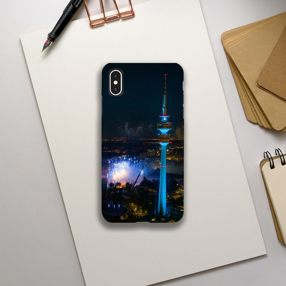 Thumbnail: Munich Fireworks iPhone Tough case