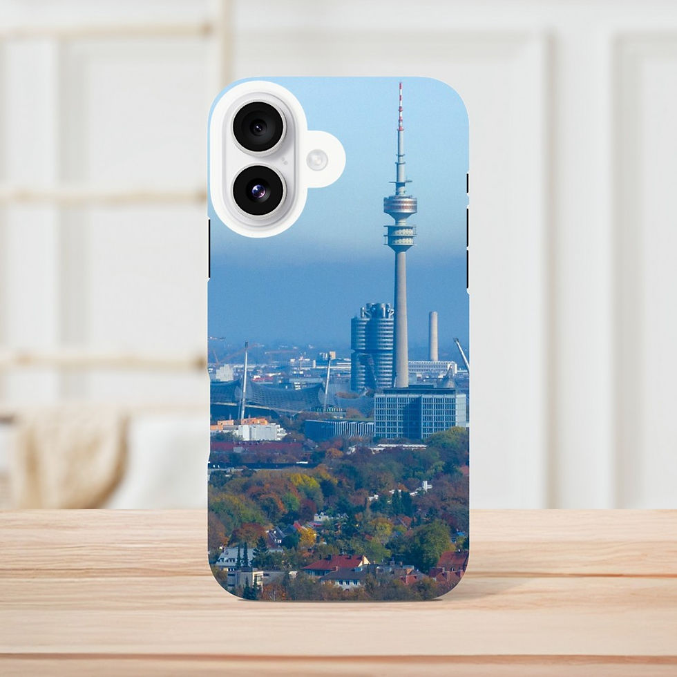 Thumbnail: Munich Skyline iPhone Tough case