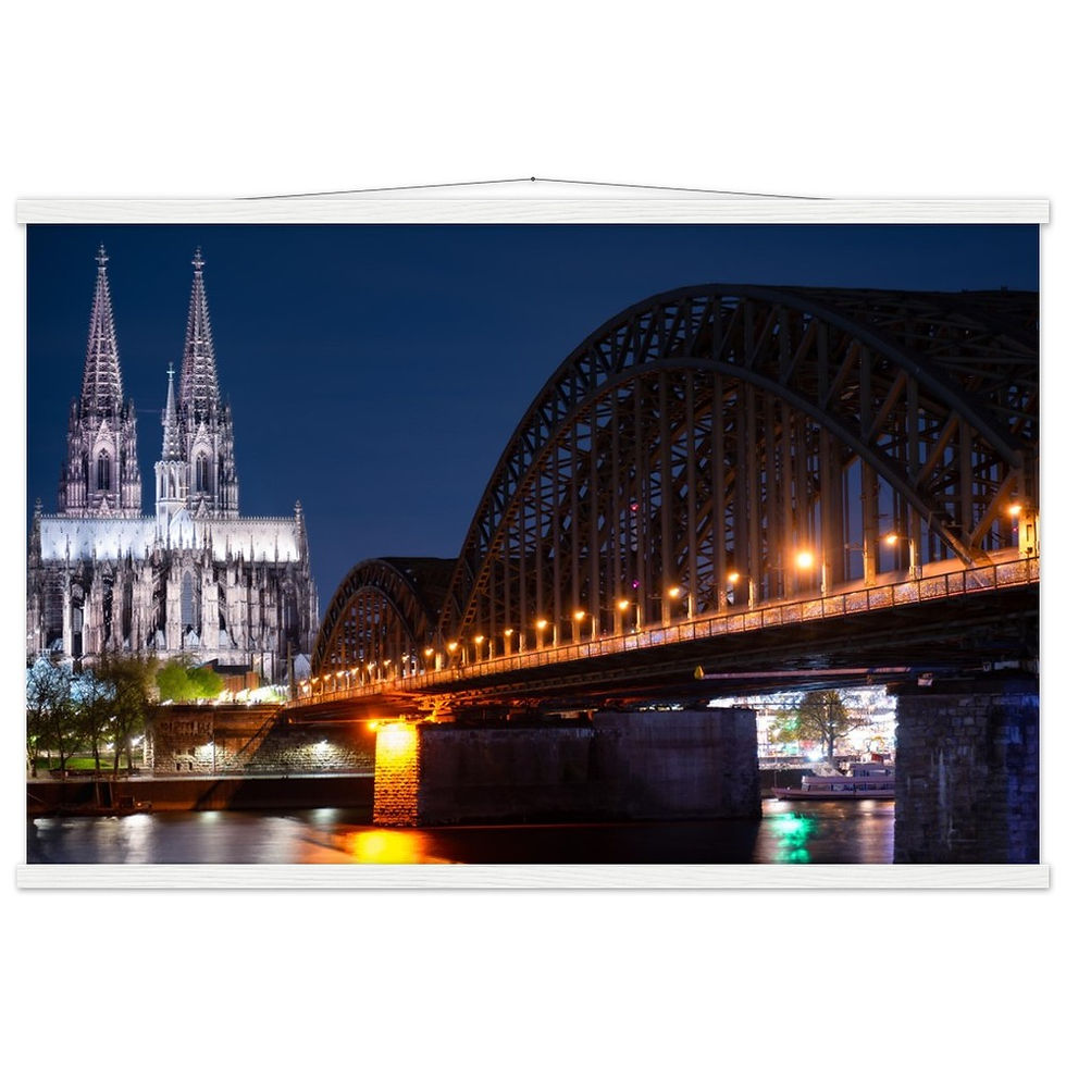 Thumbnail: Cologne Cathedral Horizontal Poster with Hanger
