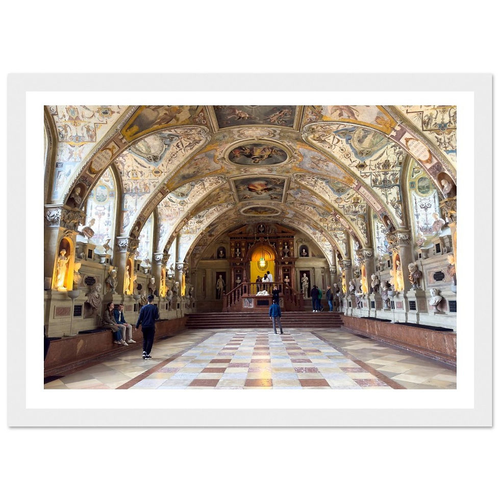 Thumbnail: Munich Residence Wall Art, Germany Travel Photography