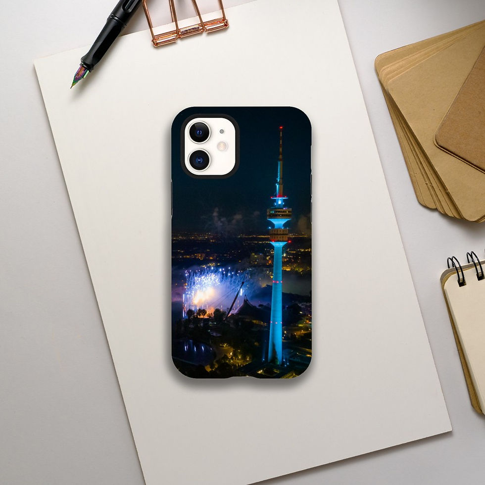 Thumbnail: Munich Fireworks iPhone Tough case