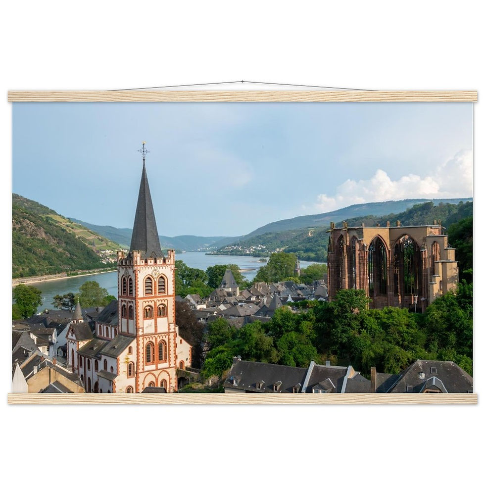 Thumbnail: Bacharach Horizontal Poster with Hanger