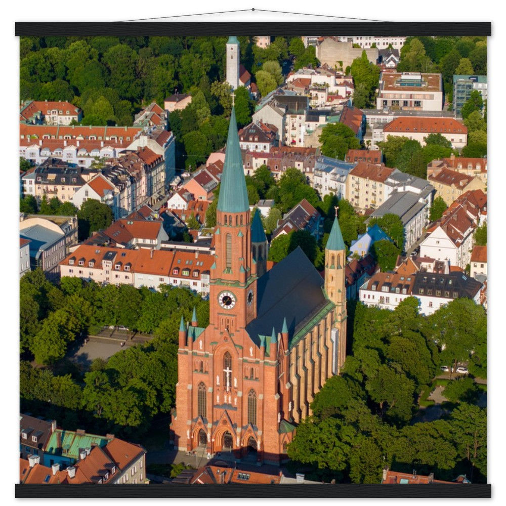 Munich Poster with Hanger