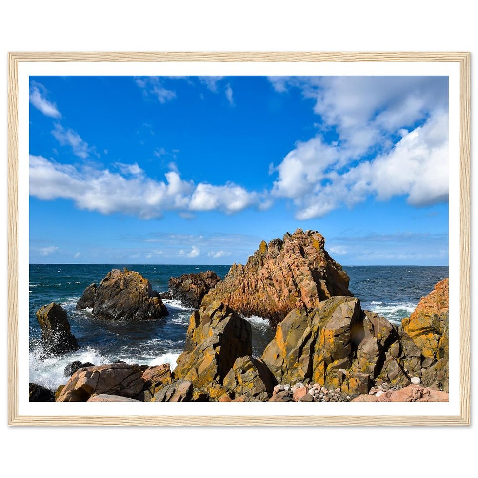 Thumbnail: Mölle Wall Art, Sweden Travel Photography