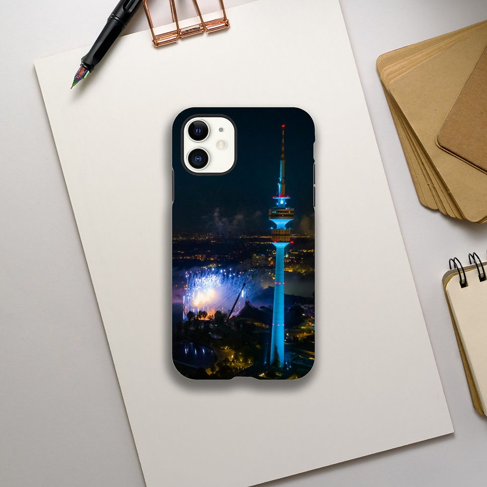 Thumbnail: Munich Fireworks iPhone Tough case