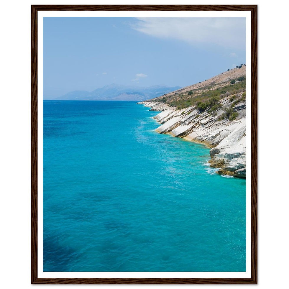 Thumbnail: Saranda Wall Art, Albania Travel Photography