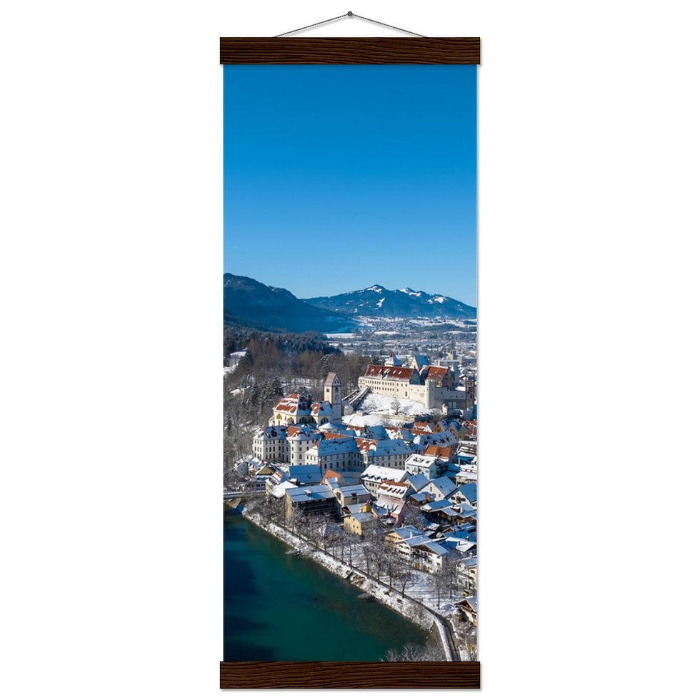 Thumbnail: Füssen Poster with Hanger