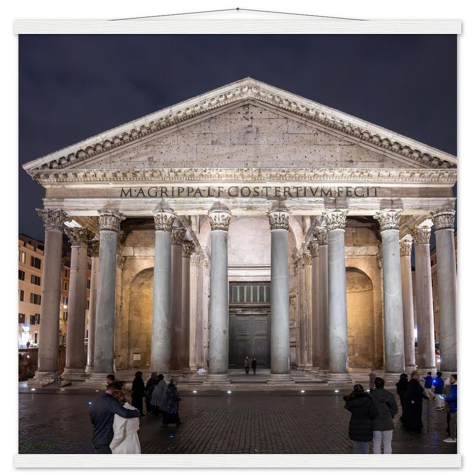 Thumbnail: Pantheon Horizontal Poster with Hanger