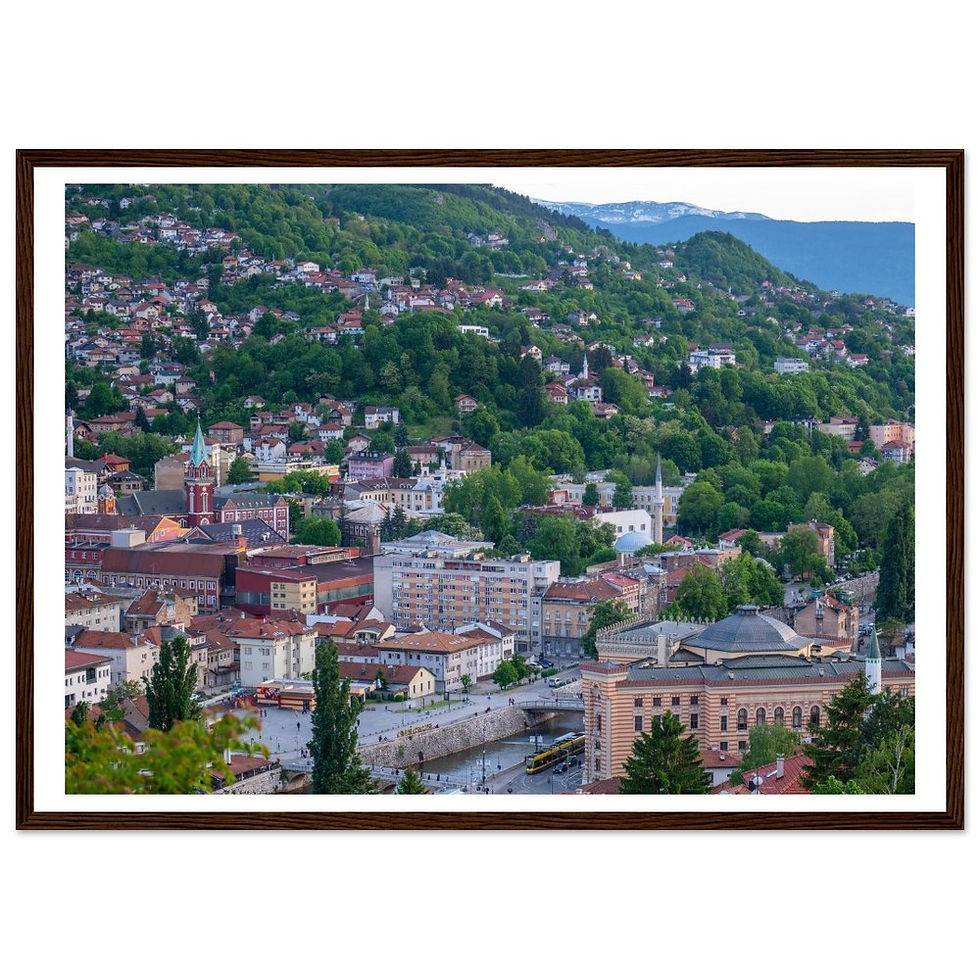 Thumbnail: Sarajevo Wall Art, Bosnia Travel Photography