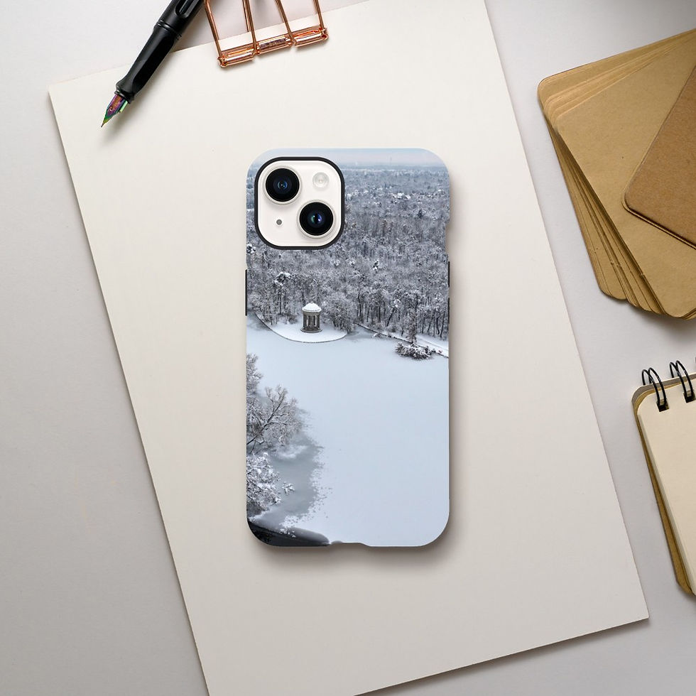 Thumbnail: Snowy Munich iPhone Tough case