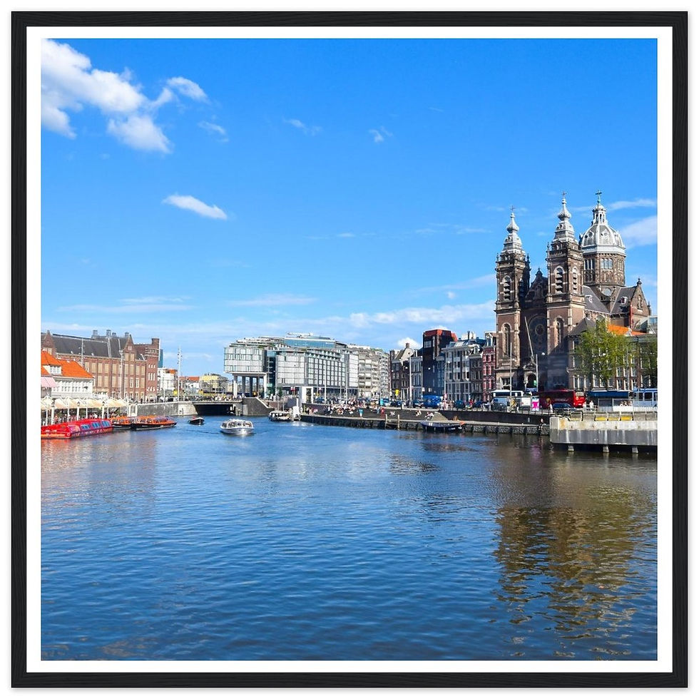 Thumbnail: Amsterdam Wall Art, Netherlands Travel Photography