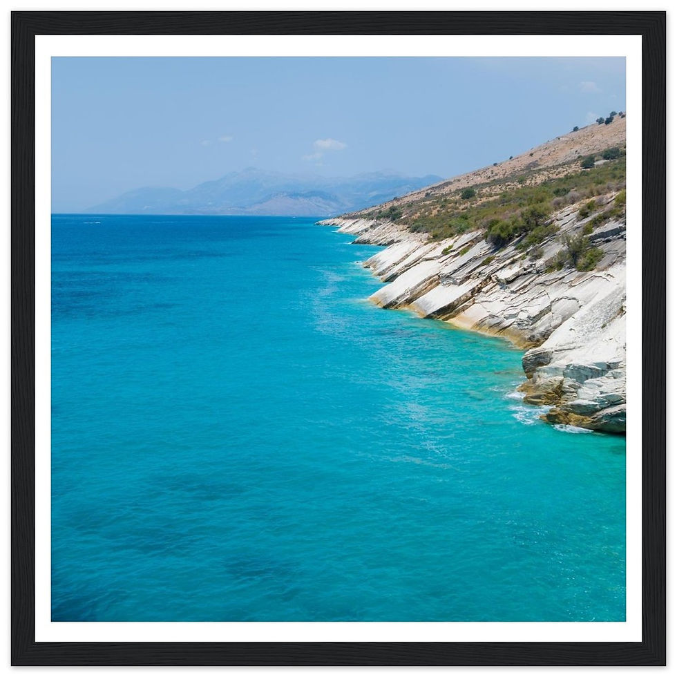 Thumbnail: Saranda Wall Art, Albania Travel Photography
