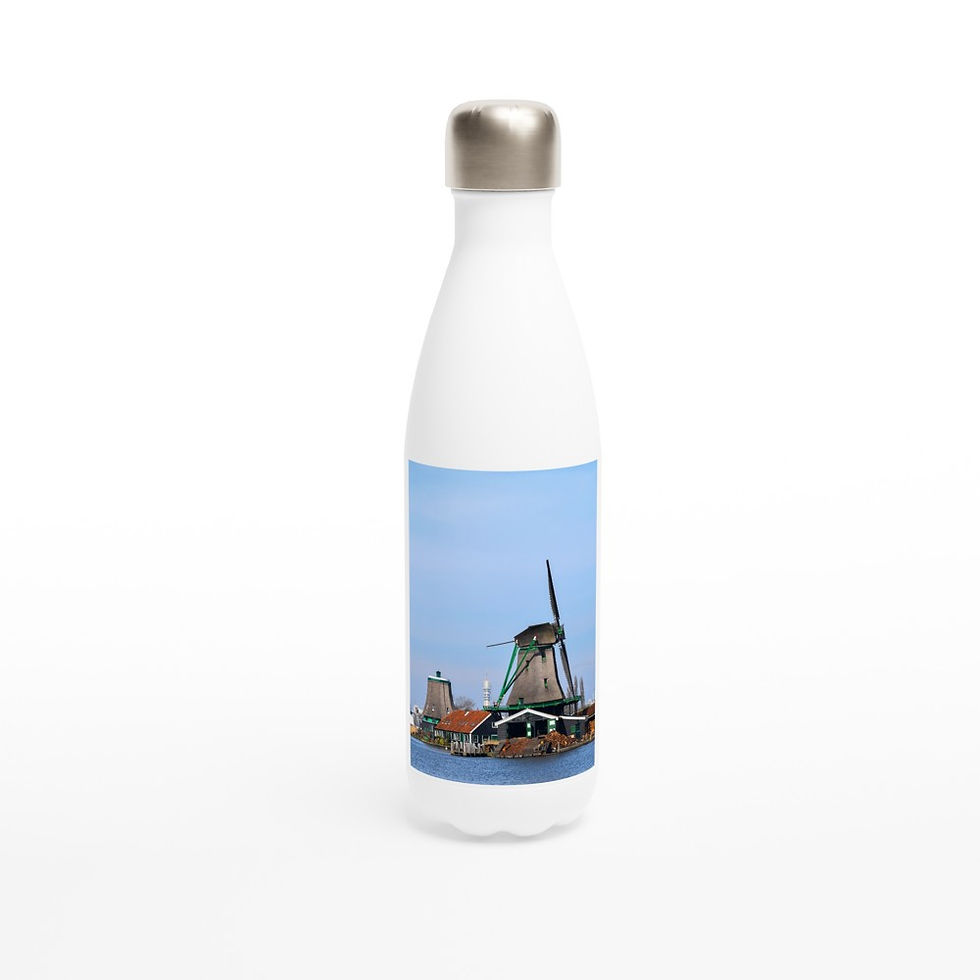 Thumbnail: Zaanse Schans Stainless Steel Water Bottle