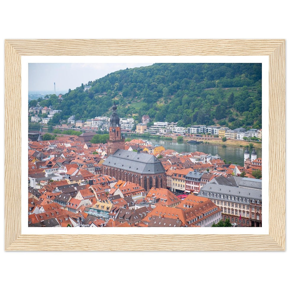 Thumbnail: Heidelberg Wall Art, Germany Travel Photography