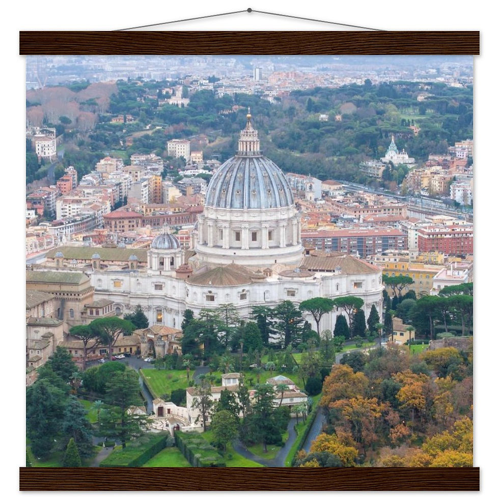 Thumbnail: Vatican City Horizontal Poster with Hanger