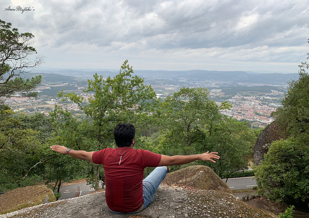 View of Guimarães from Serra da Penha