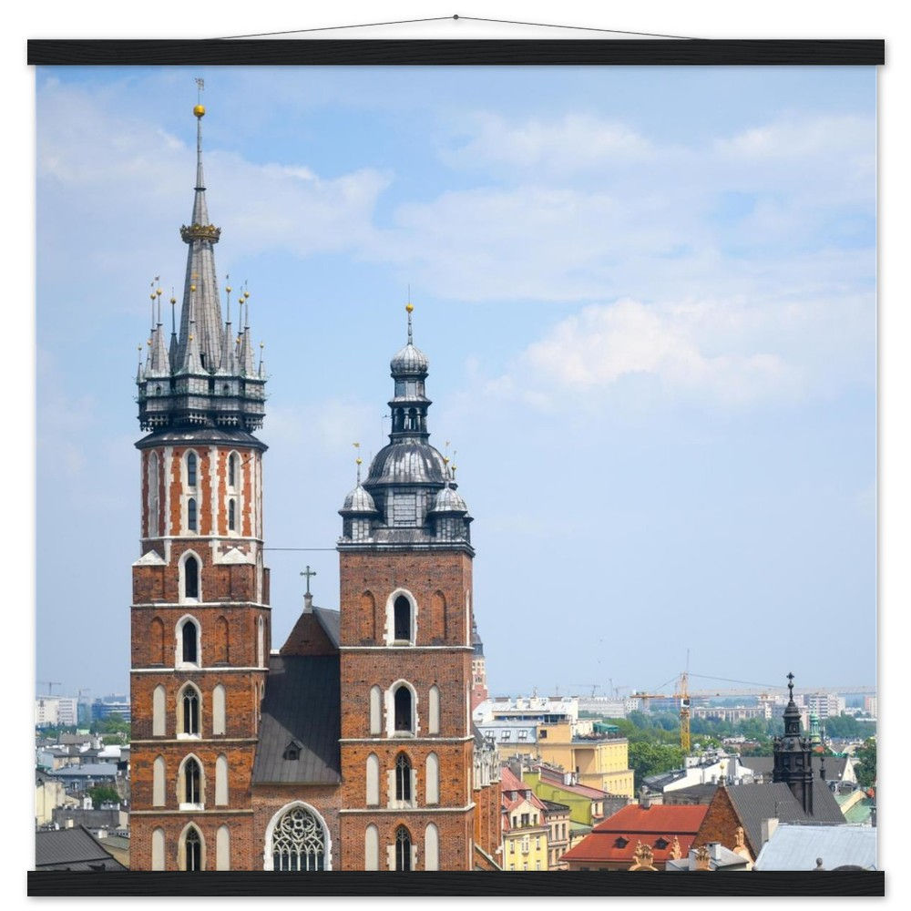 Kraków Poster with Hanger