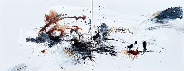 Feather Series #9 | Mixed Media