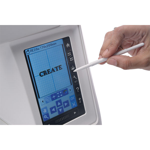Thumbnail: Usha Memory Craft Skyline S9 computerised embroidery machine
