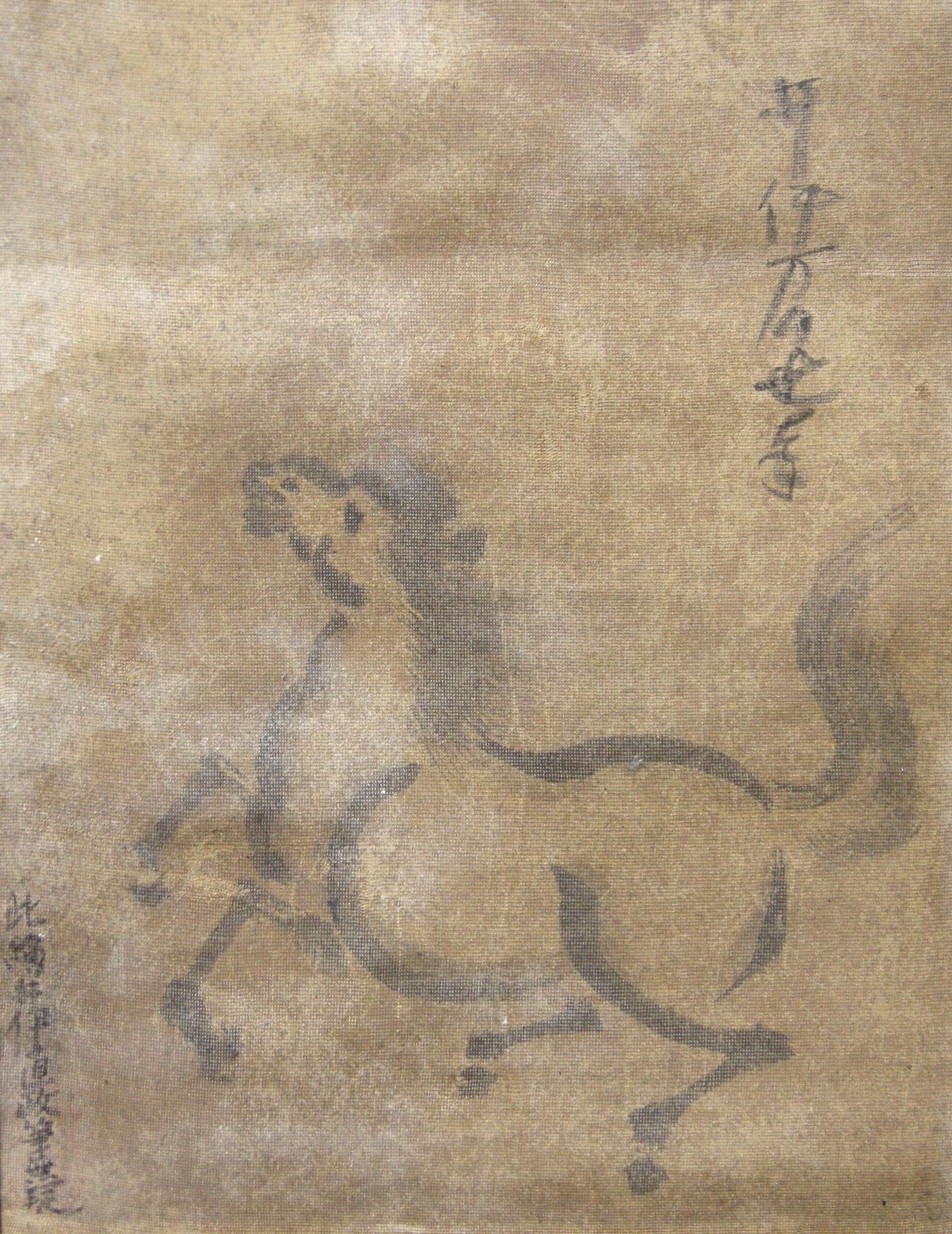 井伊万千代直政幼児の馬の絵