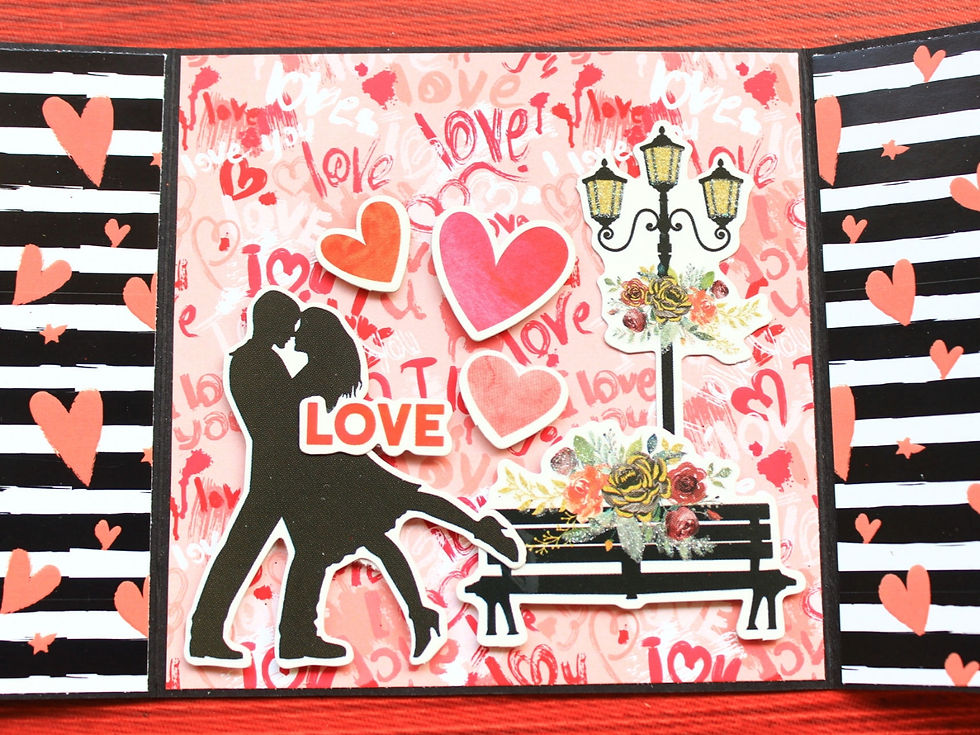 Thumbnail: Love you - Handmade card