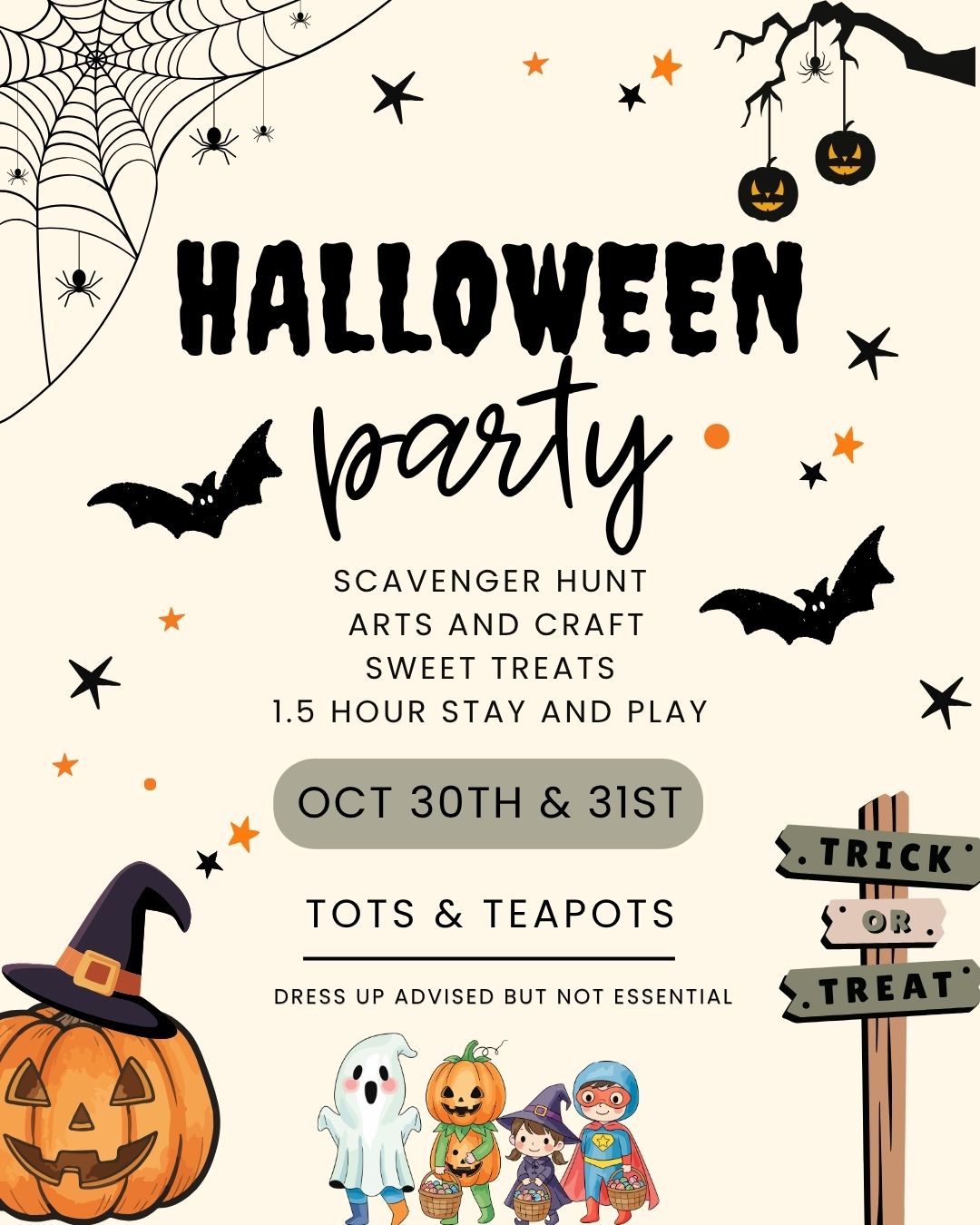 Halloween Stay & Play Party