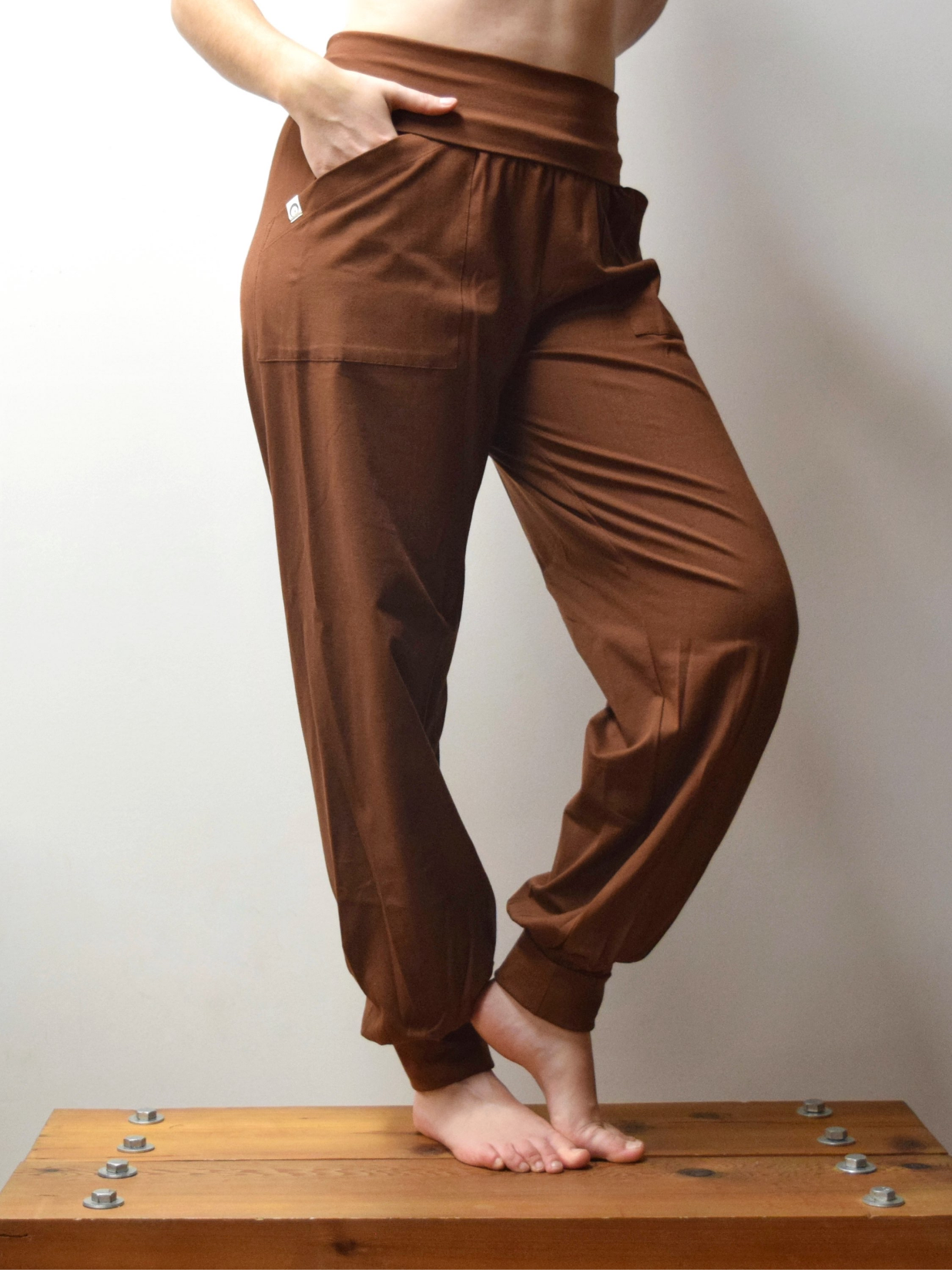 Pantalon Kali Chocolat