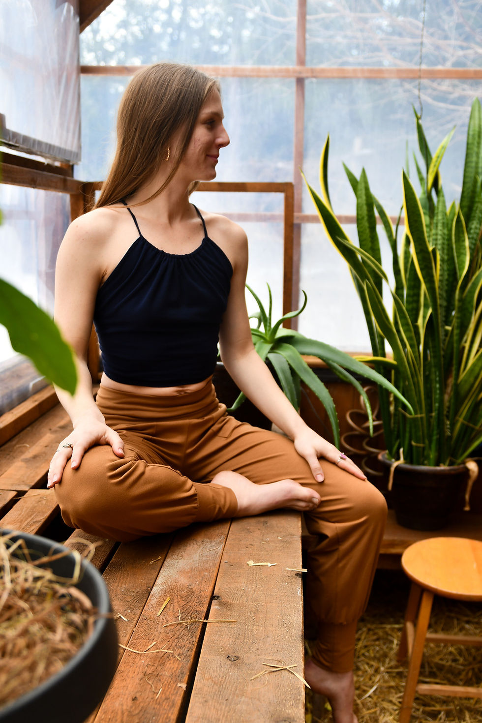 Miniature : Pantalon Kali Caramel