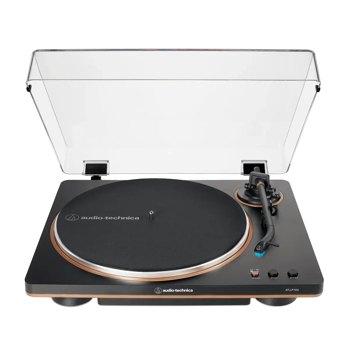 Audio-Technica - AT-LP70X-BZ - FULLY AUTO BELT-DRIVE TT, BLACK/BRONZE