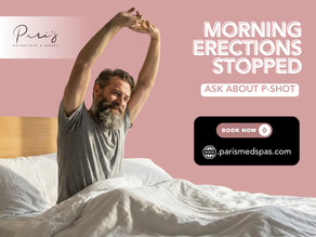 Morning Erections Stopped: Ask About P-Shot in Little Elm, TX