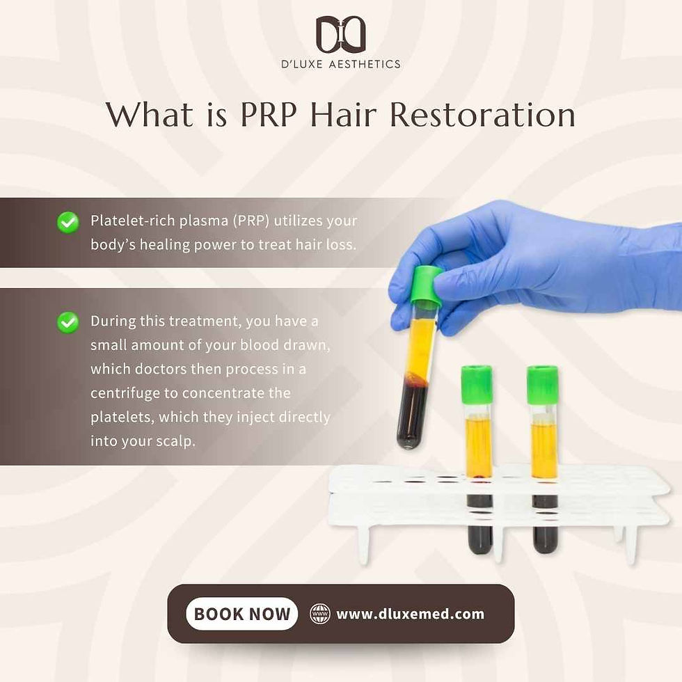 What is PRP Hair Restoration in Dallas, TX? How does it work?