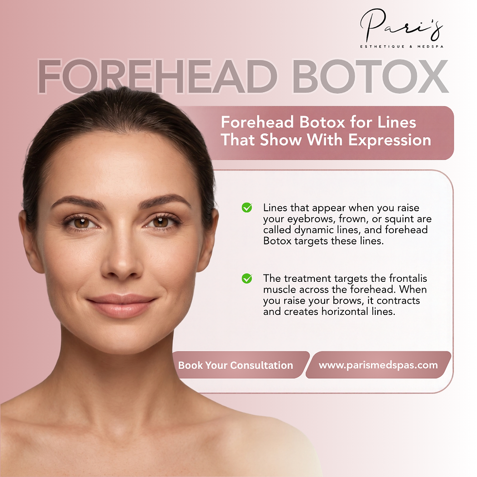 Forehead Botox in Little Elm, TX: Natural, Not Frozen