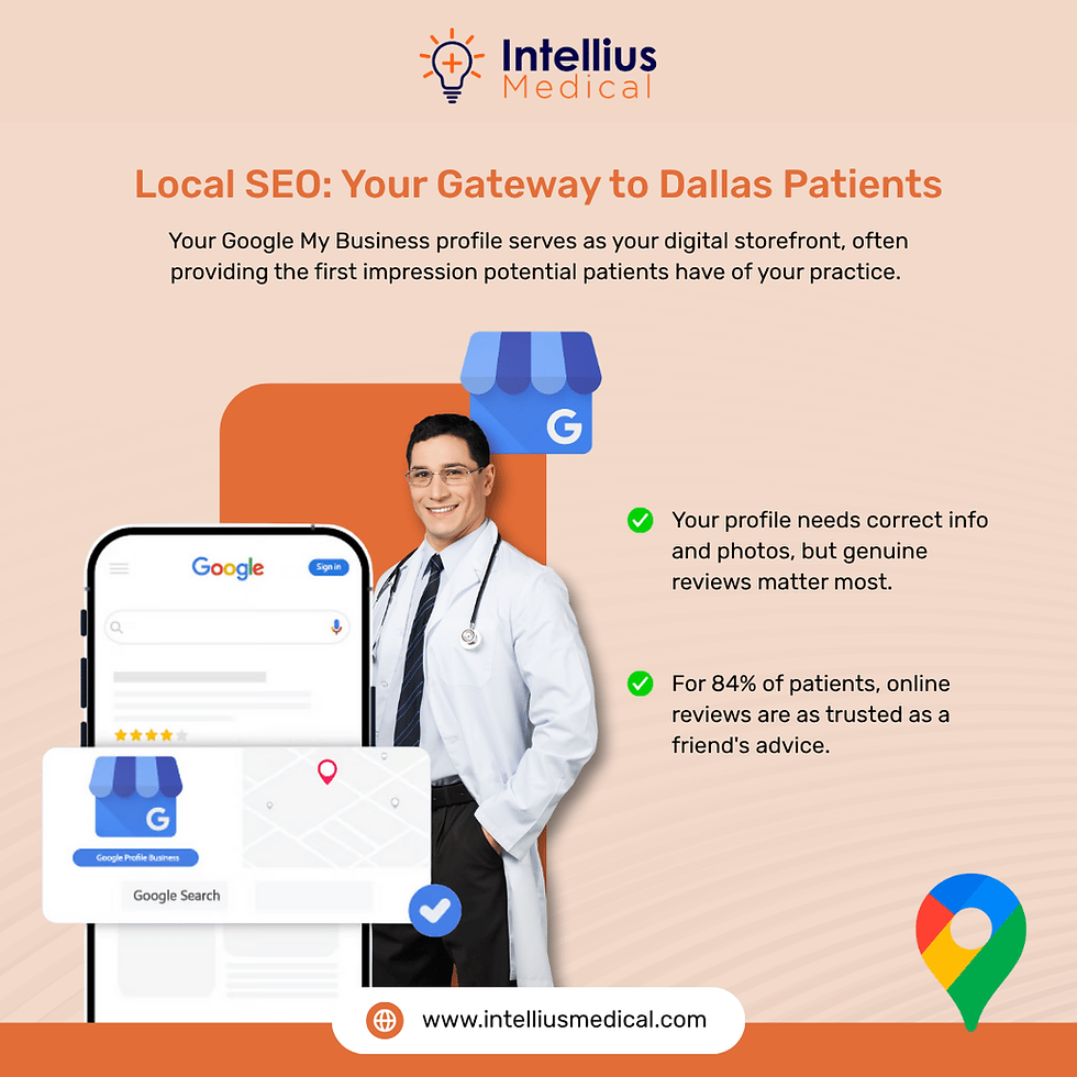 Local SEO for Doctors in dallas
