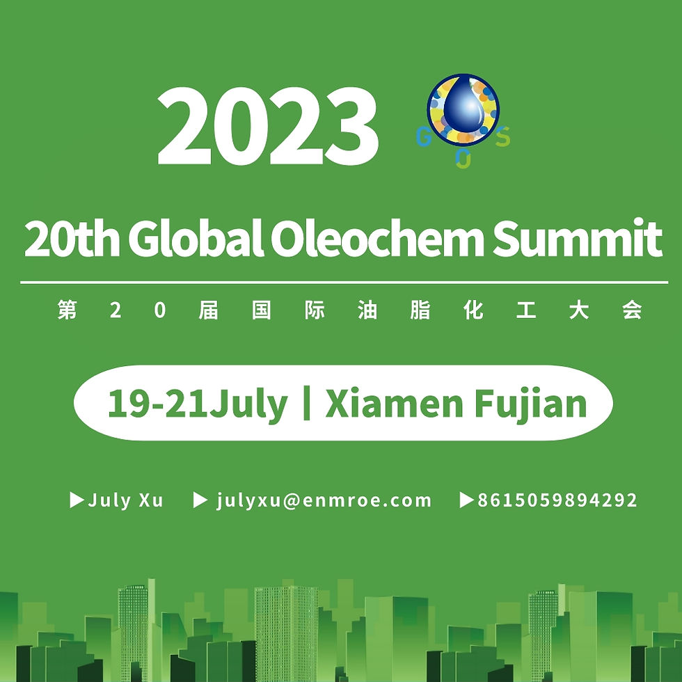 20th Global Oleochem Summit 2023
